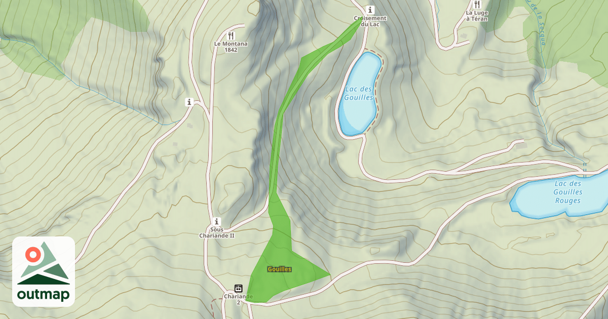 Map of Gouilles