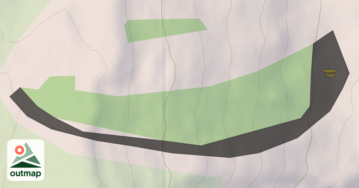 Map of Happy Trail