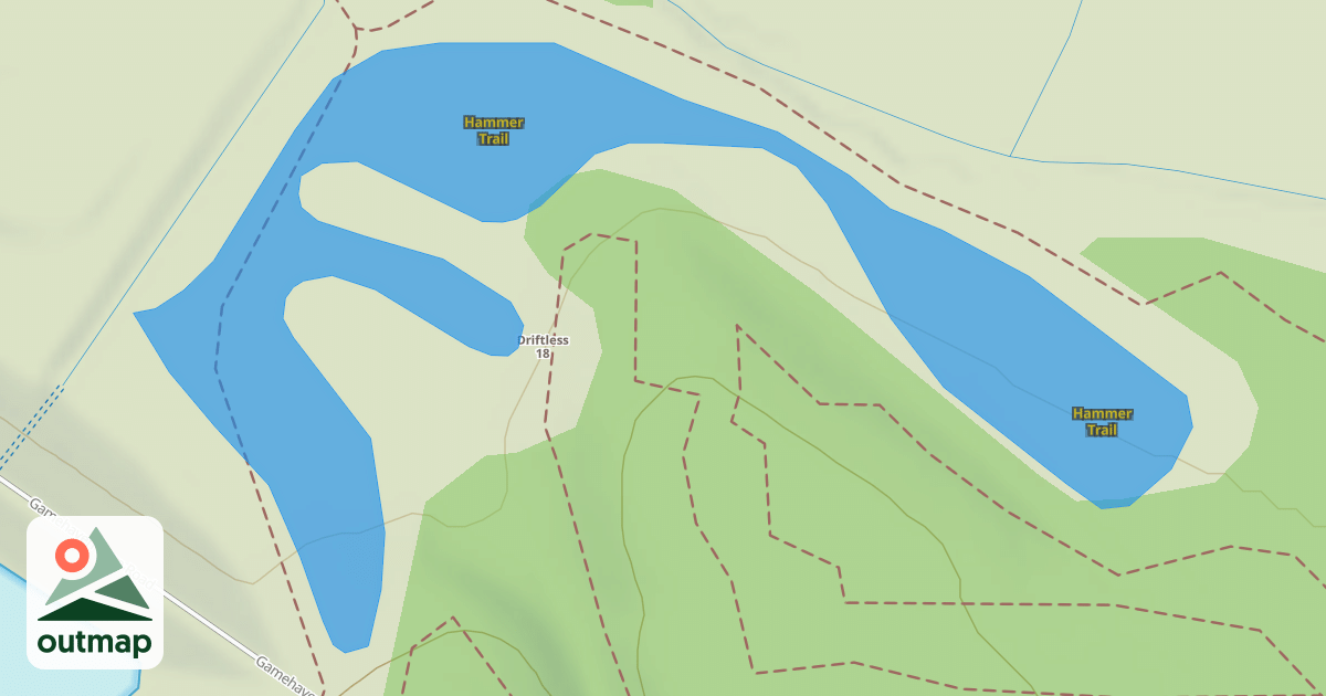 Map of Hammer Trail