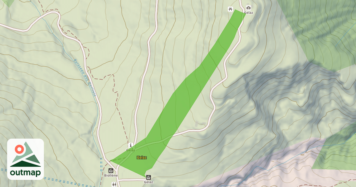 Map of Gelaz