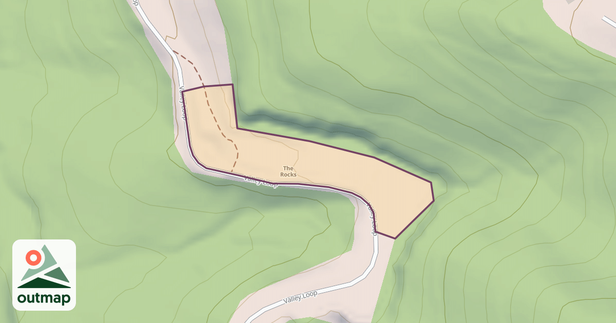 Map of The Rocks