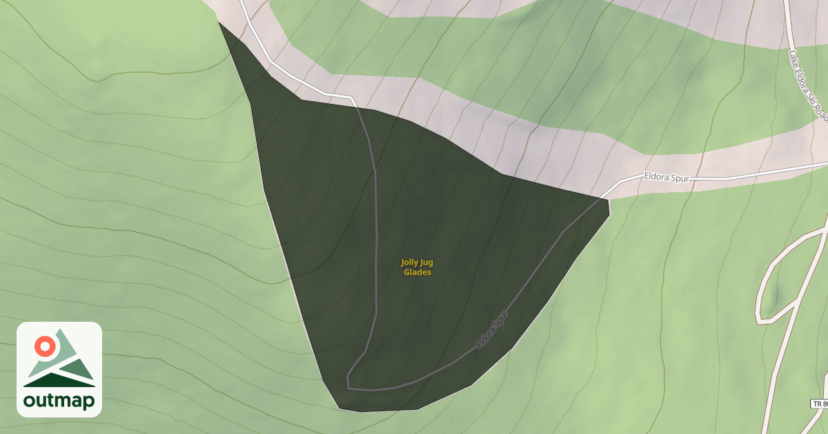 Map of Jolly Jug Glades