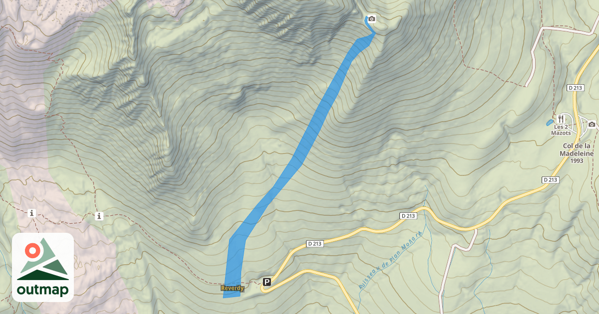 Map of Reverdy