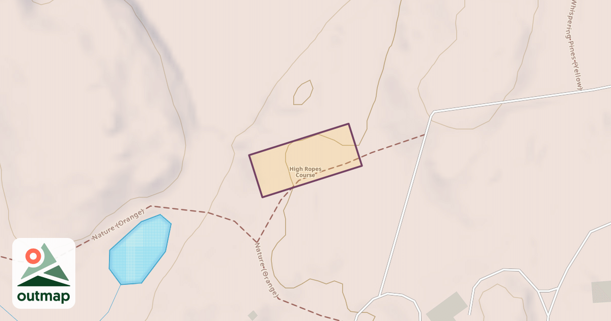 Map of High Ropes Course