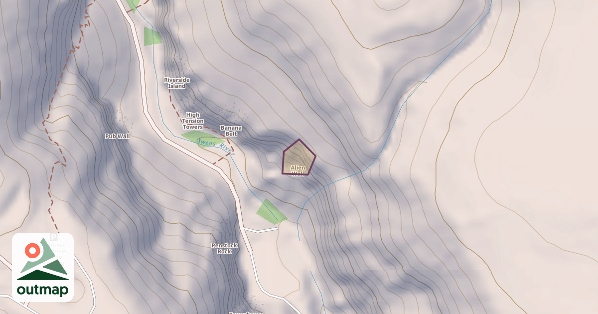 Map of Alien Wall