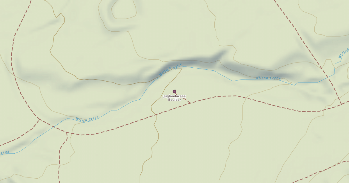 Map preview of Juglandaceae Boulder