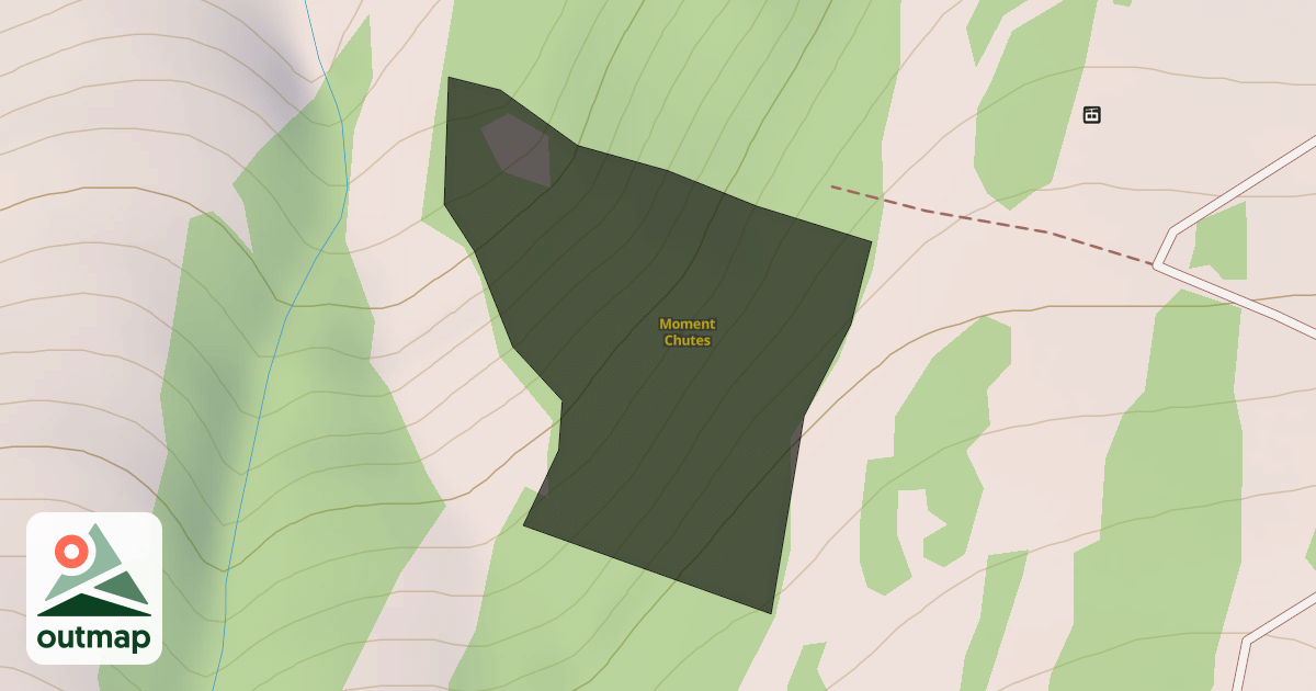 Map of Moment Chutes