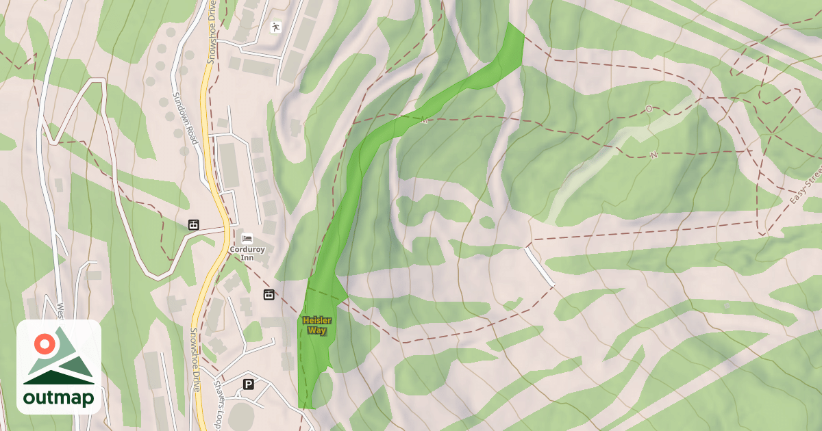 Map of Heisler Way