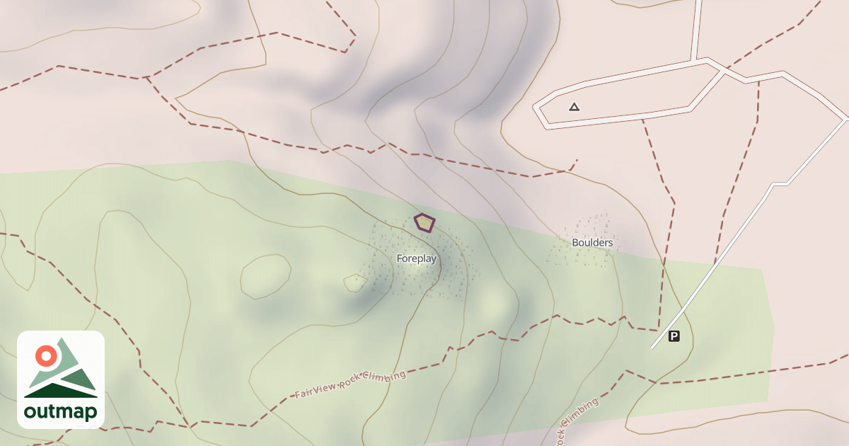 Map of Bohemian Grove Formation