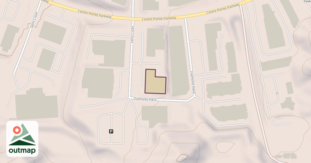 Map of Top Out Climbing Gym