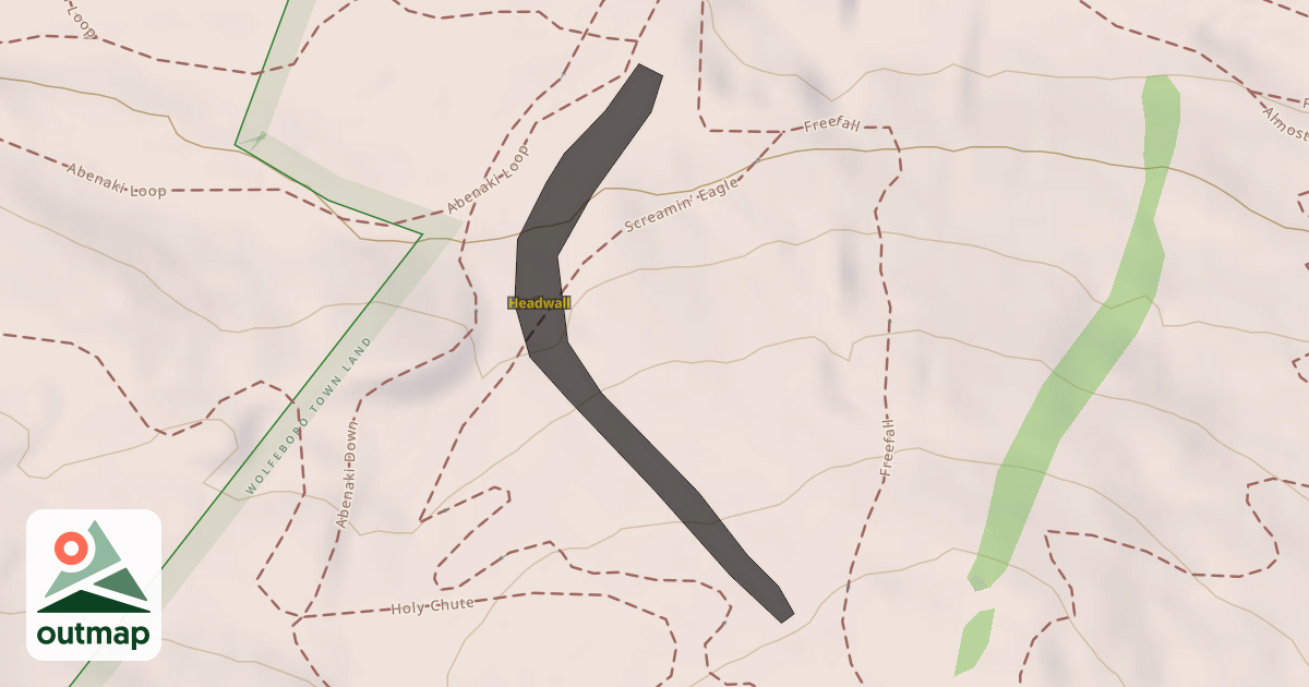 Map of Headwall