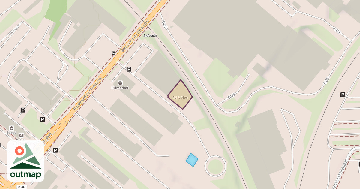 Map of Pekabloc