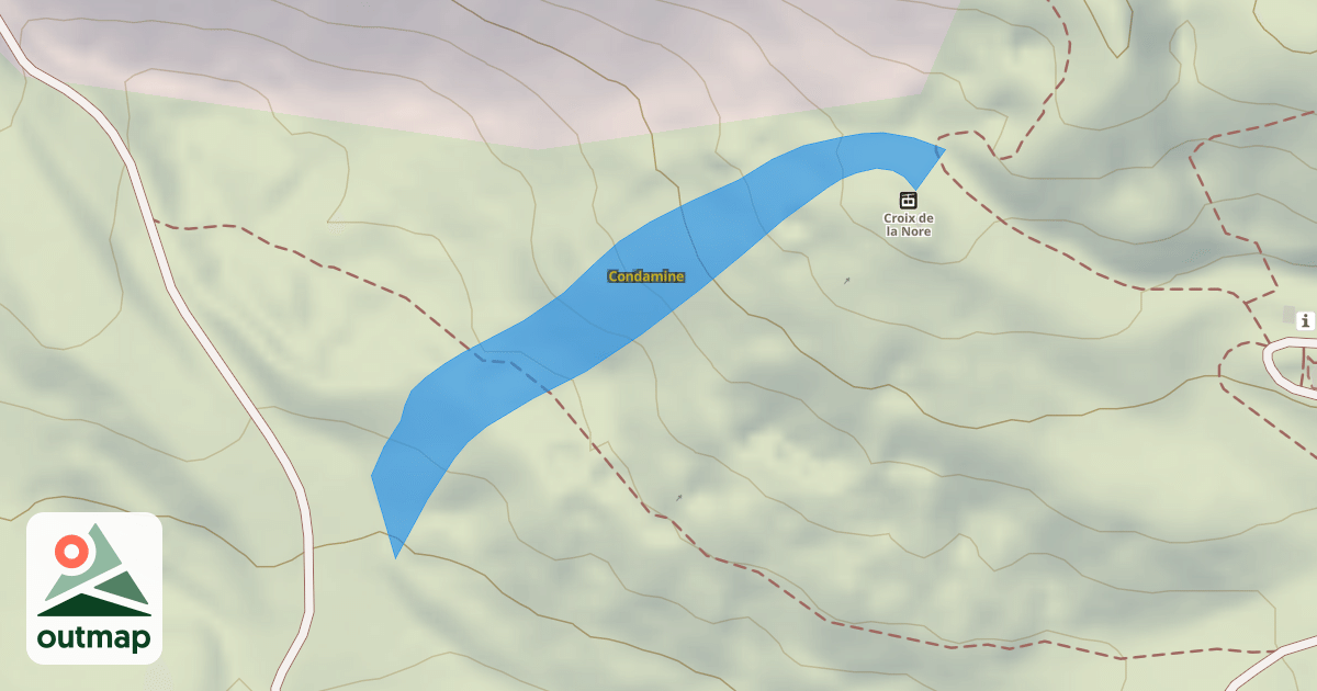 Map of Condamine
