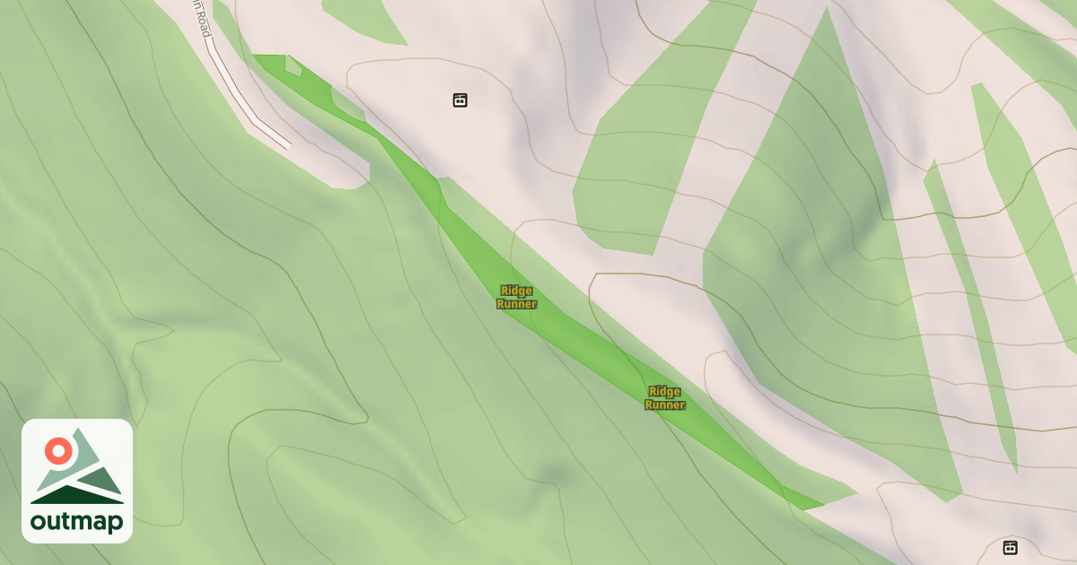 Map of Ridge Runner