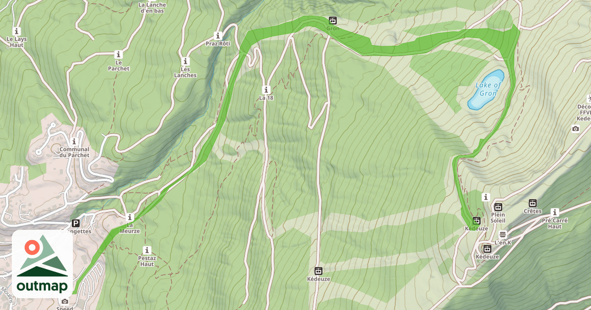 Map of Combe
