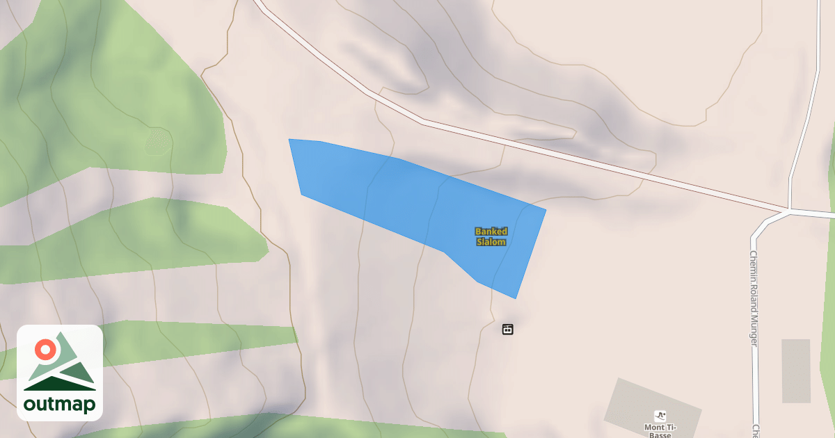 Map of Banked Slalom