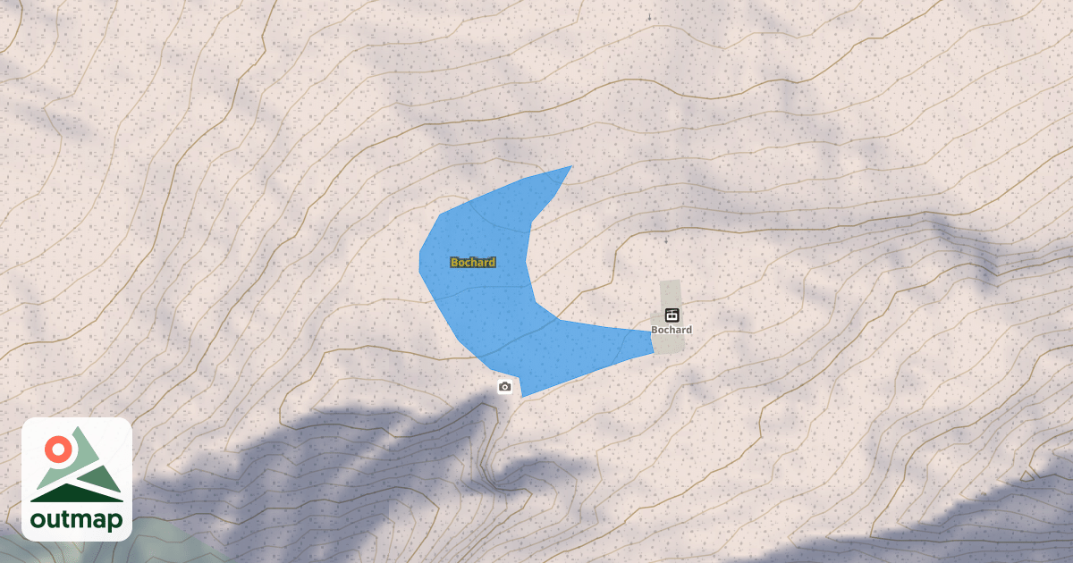 Map of Bochard