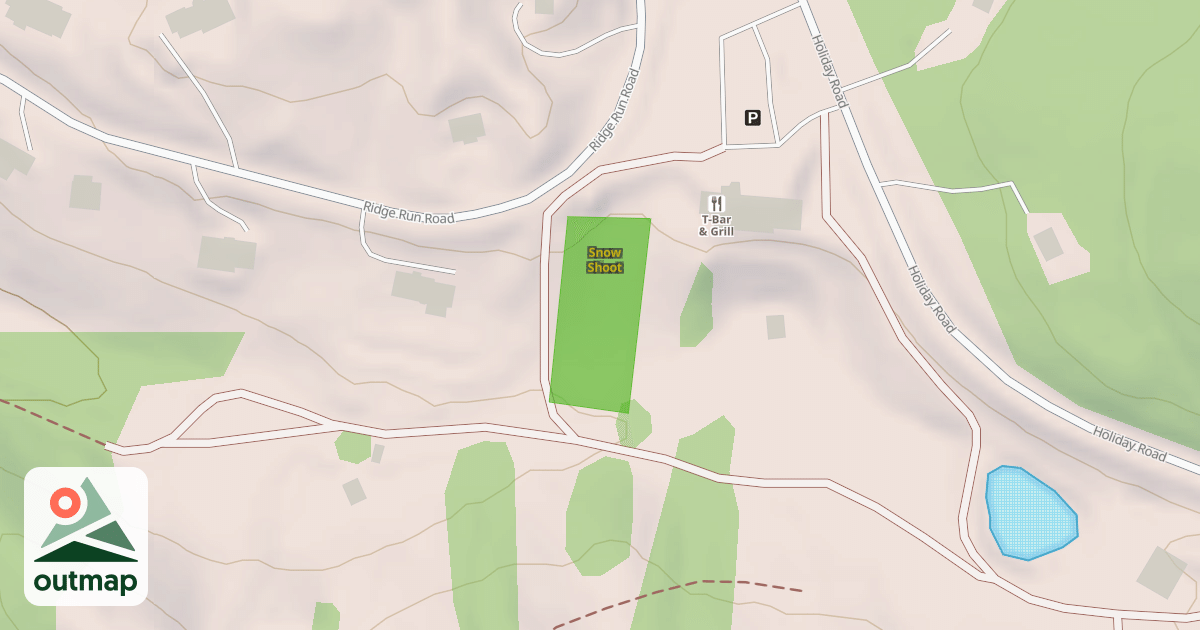 Map of Snow Shoot