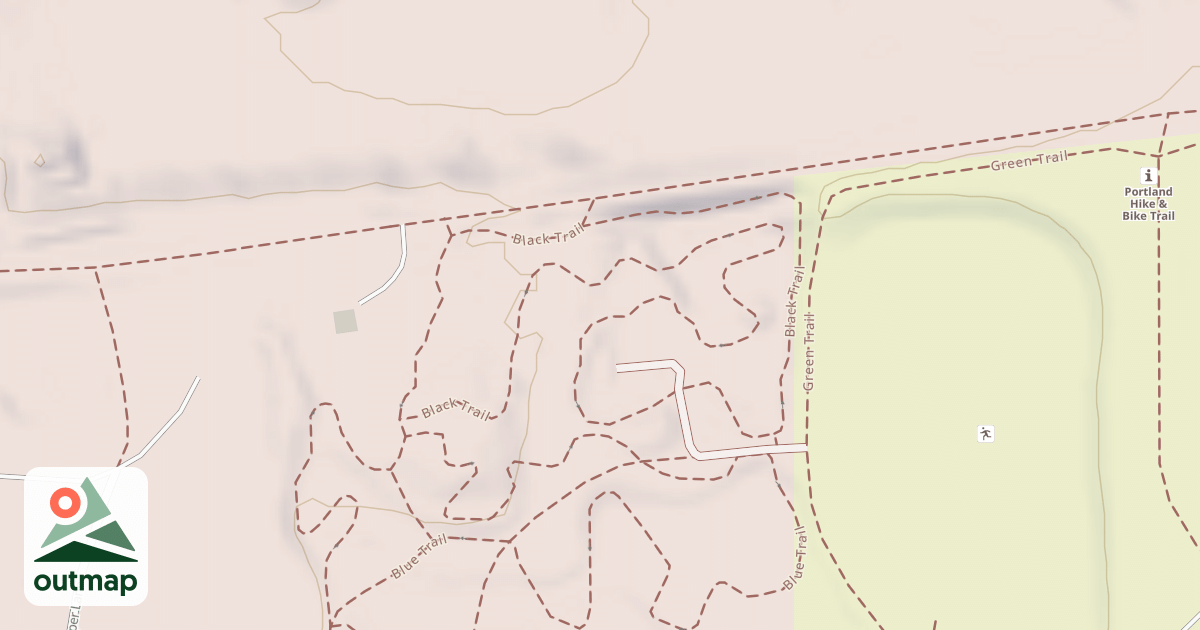 Map of Black Trail