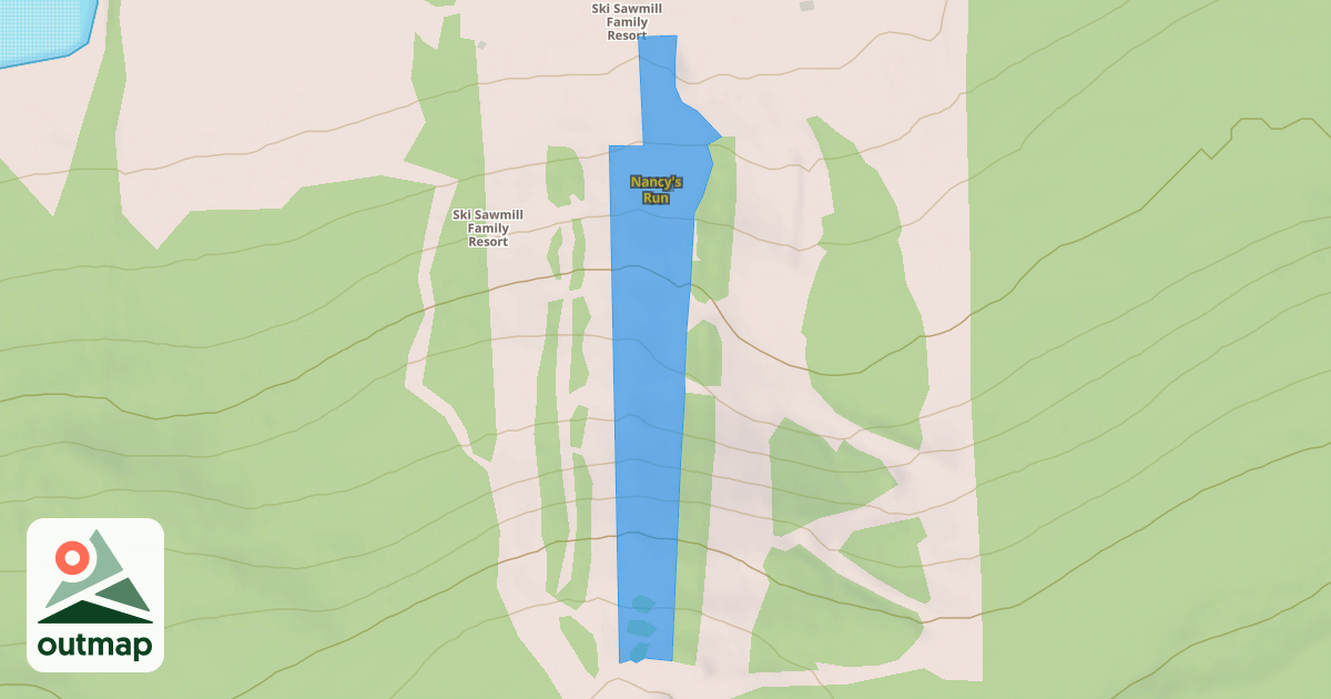 Map of Nancy's Run