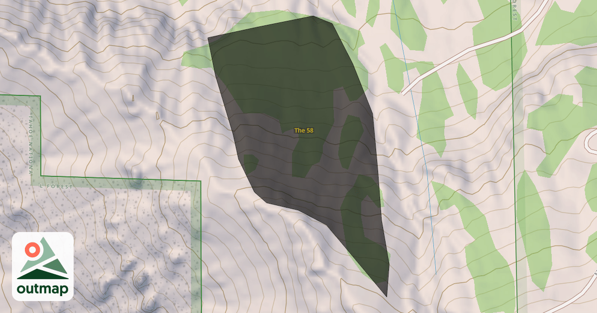 Map of The 58