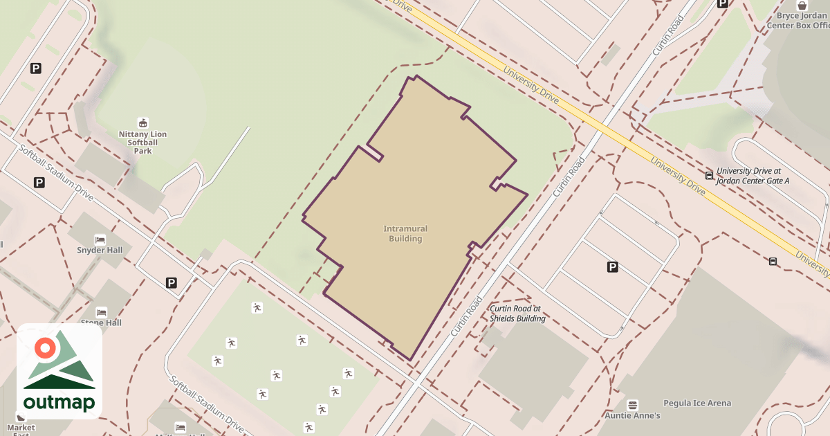 Map of Intramural Building