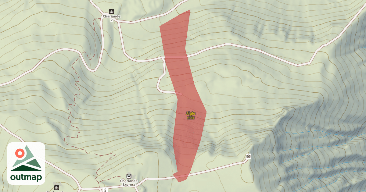 Map of Aigle noir