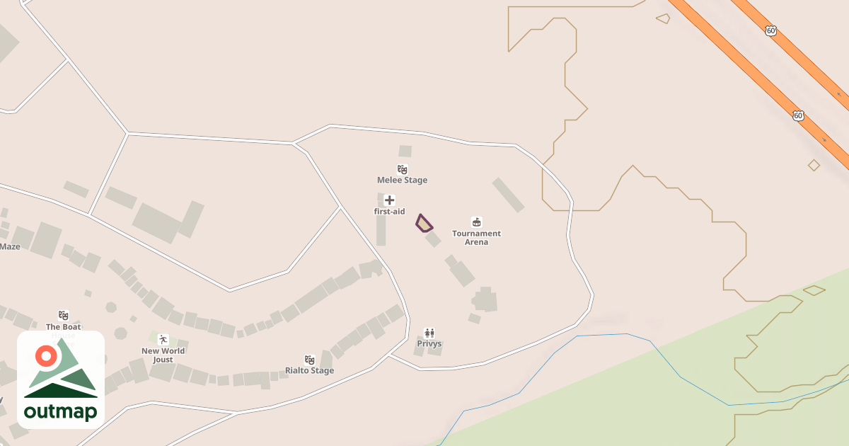 Map of Climbing Gym