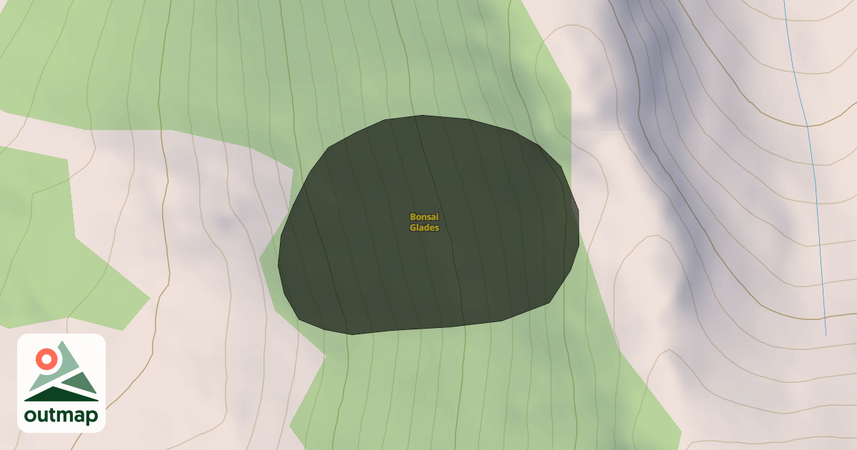 Map of Bonsai Glades