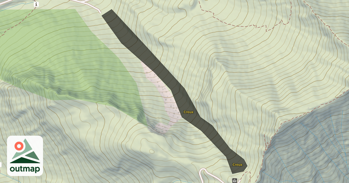 Map of Creux