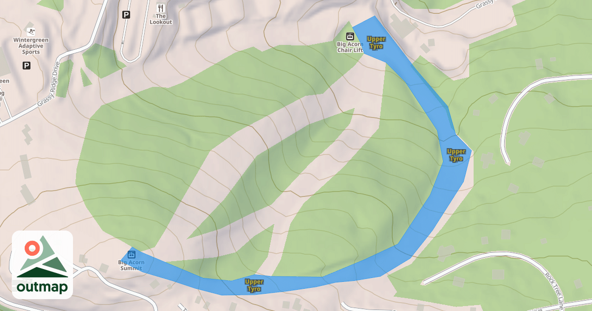 Map of Upper Tyro