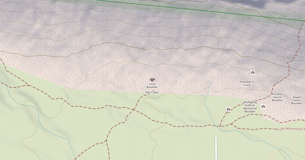 Map preview of Lava Boulder