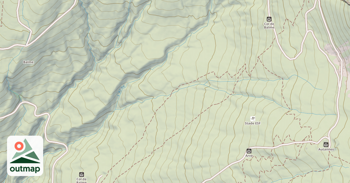 Map of Snow Park