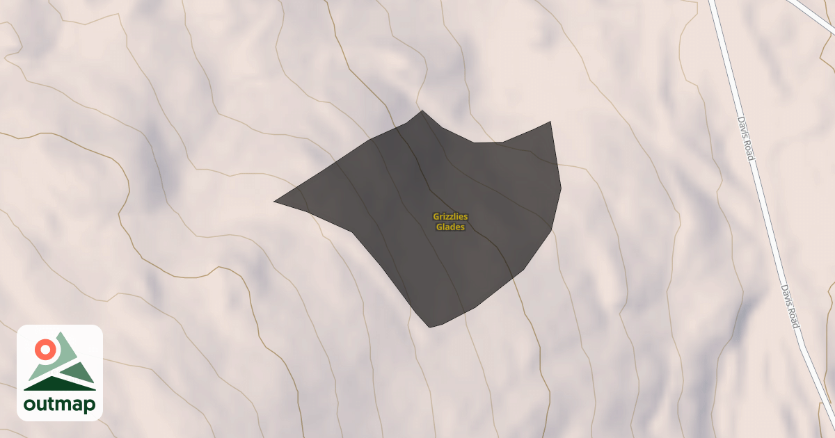 Map of Grizzlies Glades