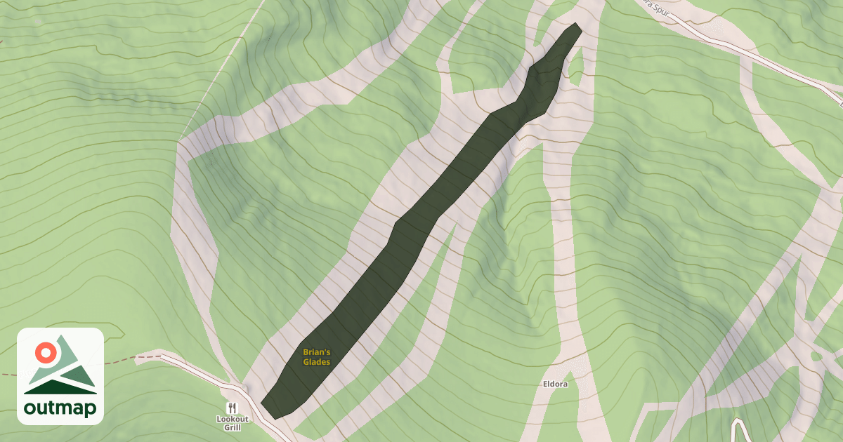 Map of Brian's Glades