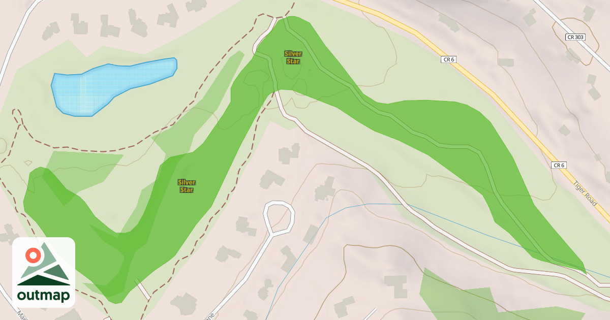 Map of Silver Star