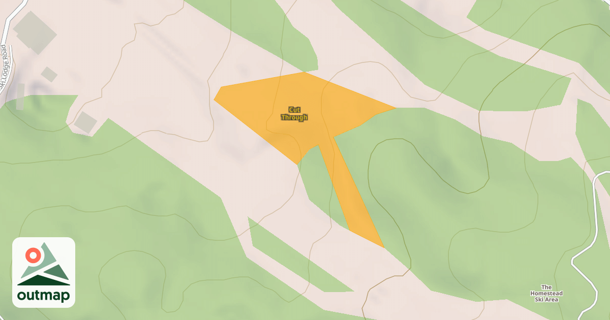 Map of Cut Through