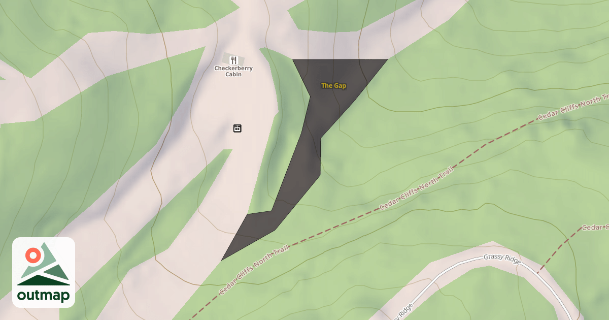 Map of The Gap