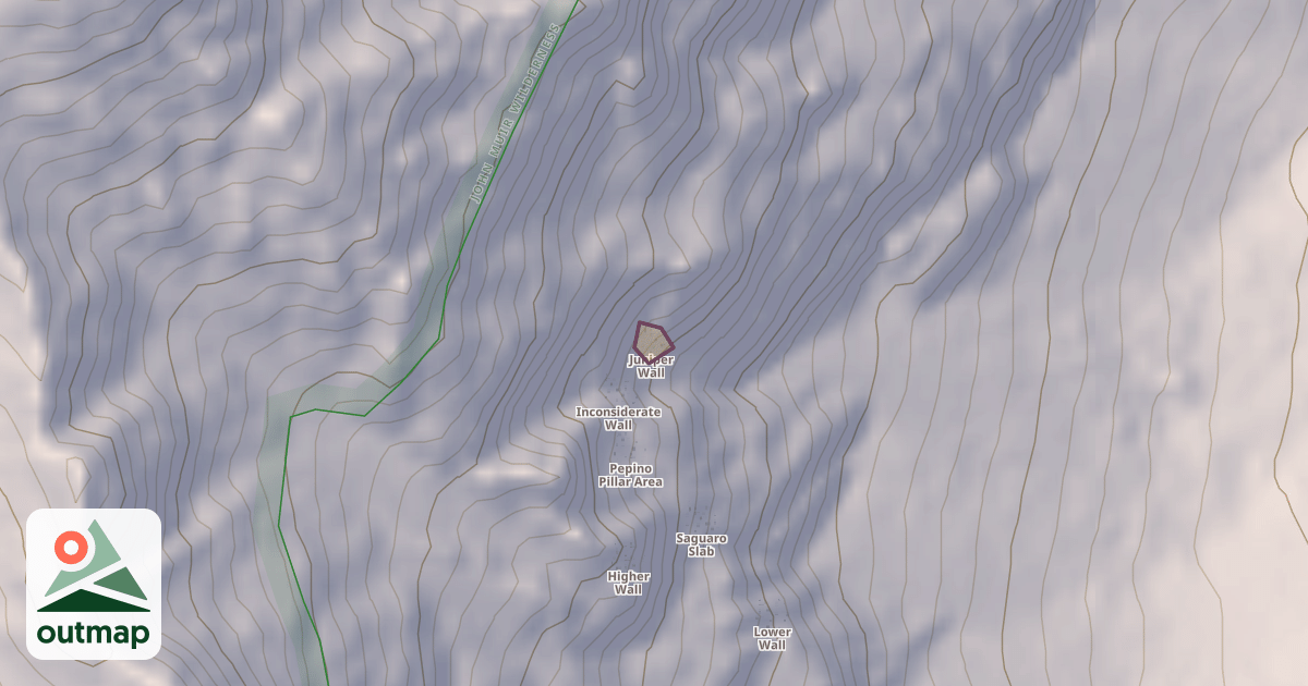 Map of Juniper Wall