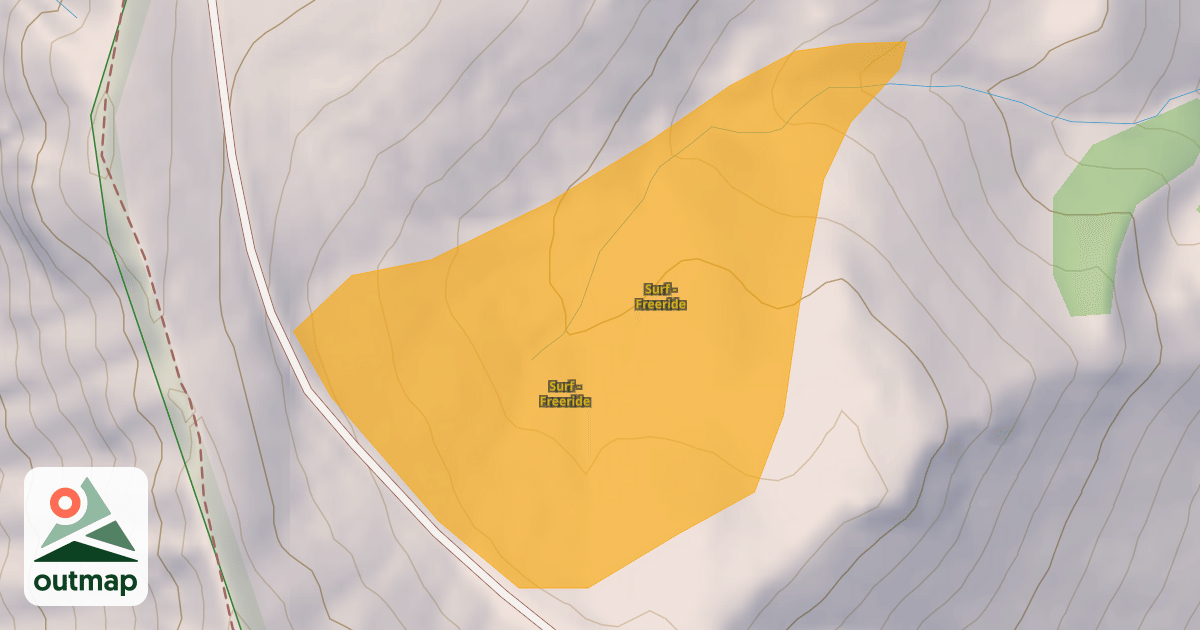 Map of Surf - Freeride