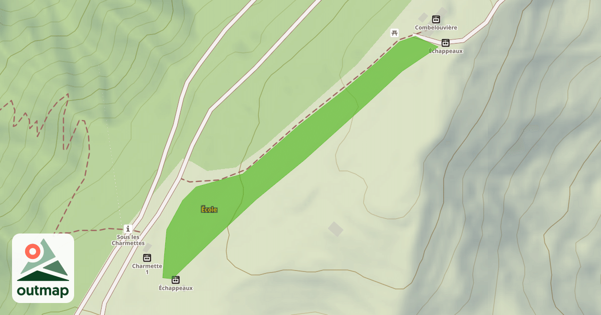 Map of École