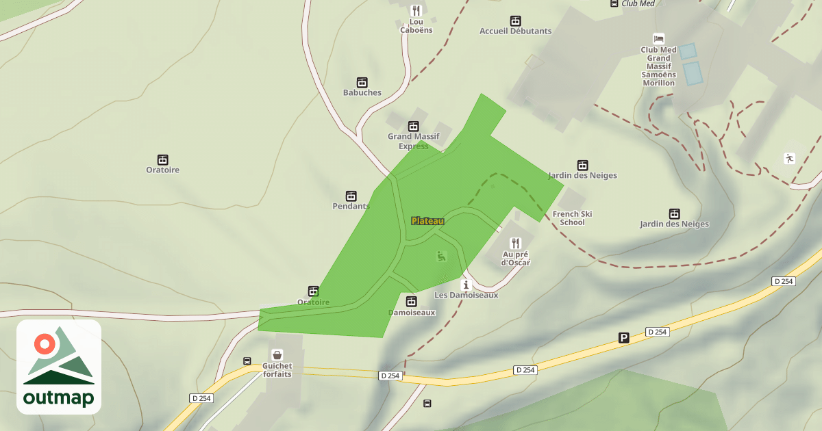Map of Plateau
