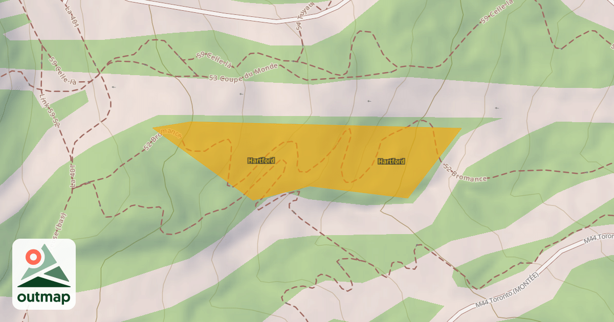Map of Hartford