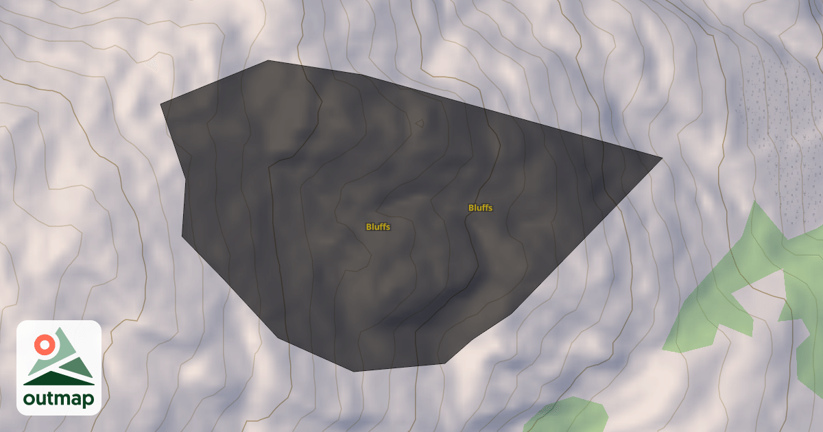 Map of Bluffs