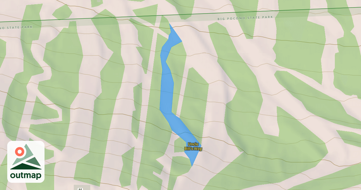 Map of Uncle Bill's Way