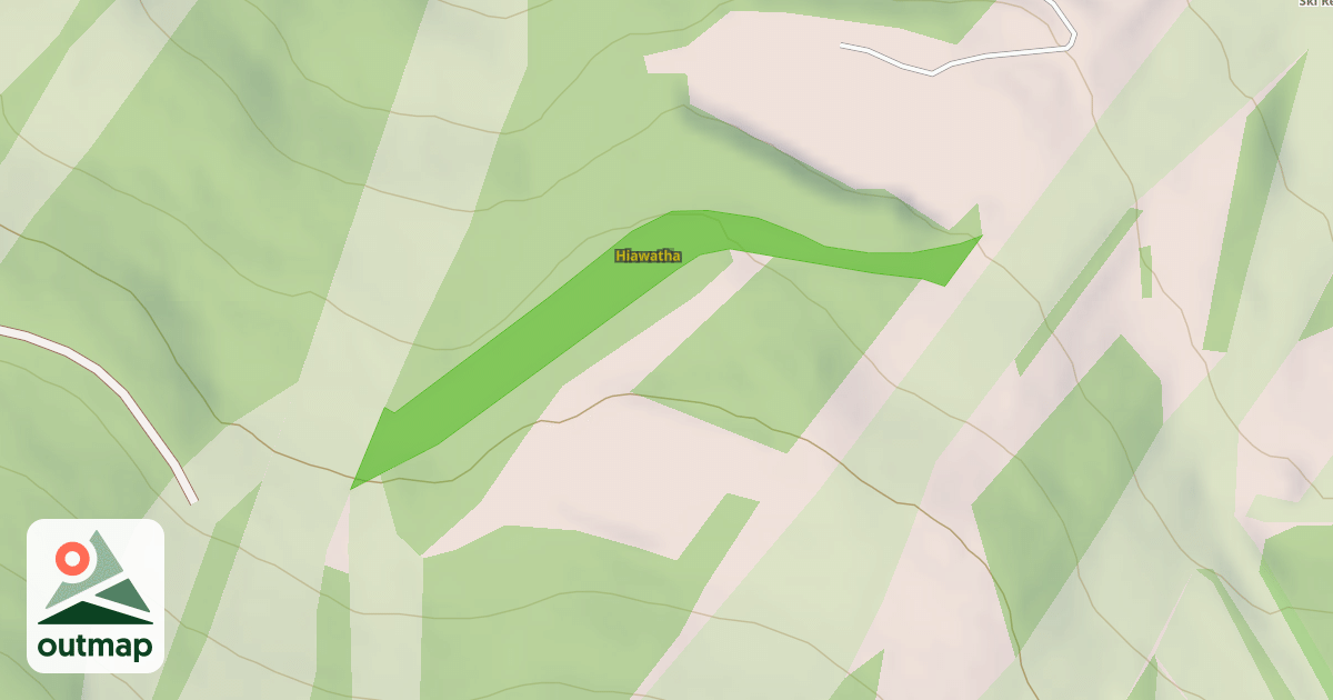 Map of Hiawatha