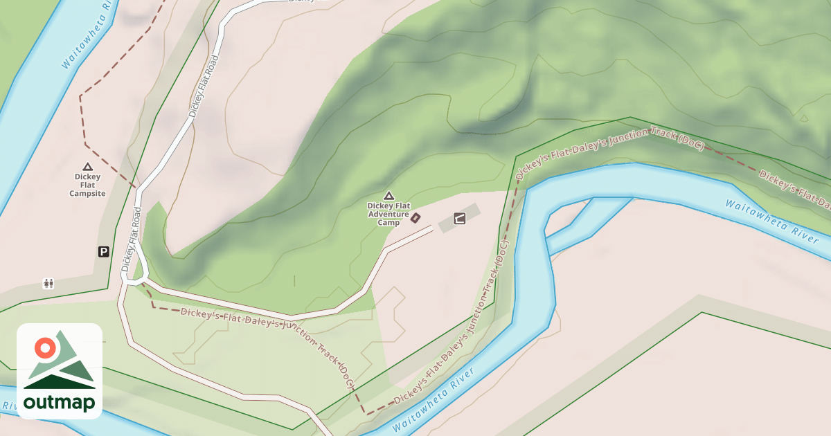 Map of Climbing Gym