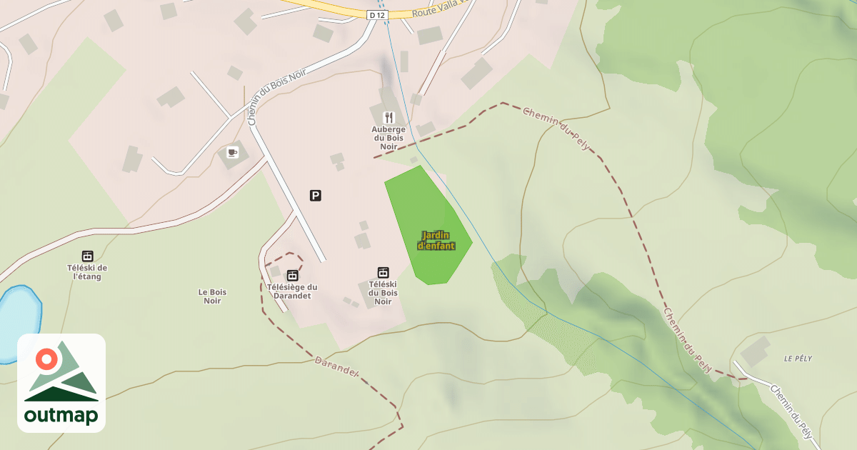 Map of Jardin d'enfant