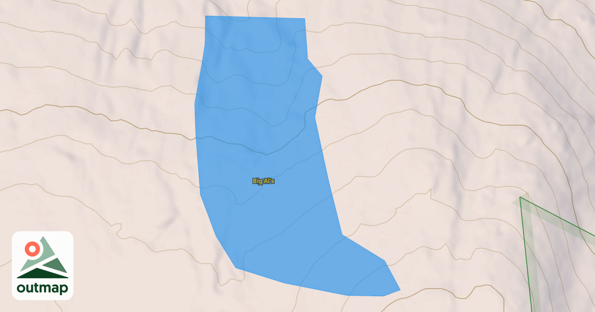 Map of Big Al's