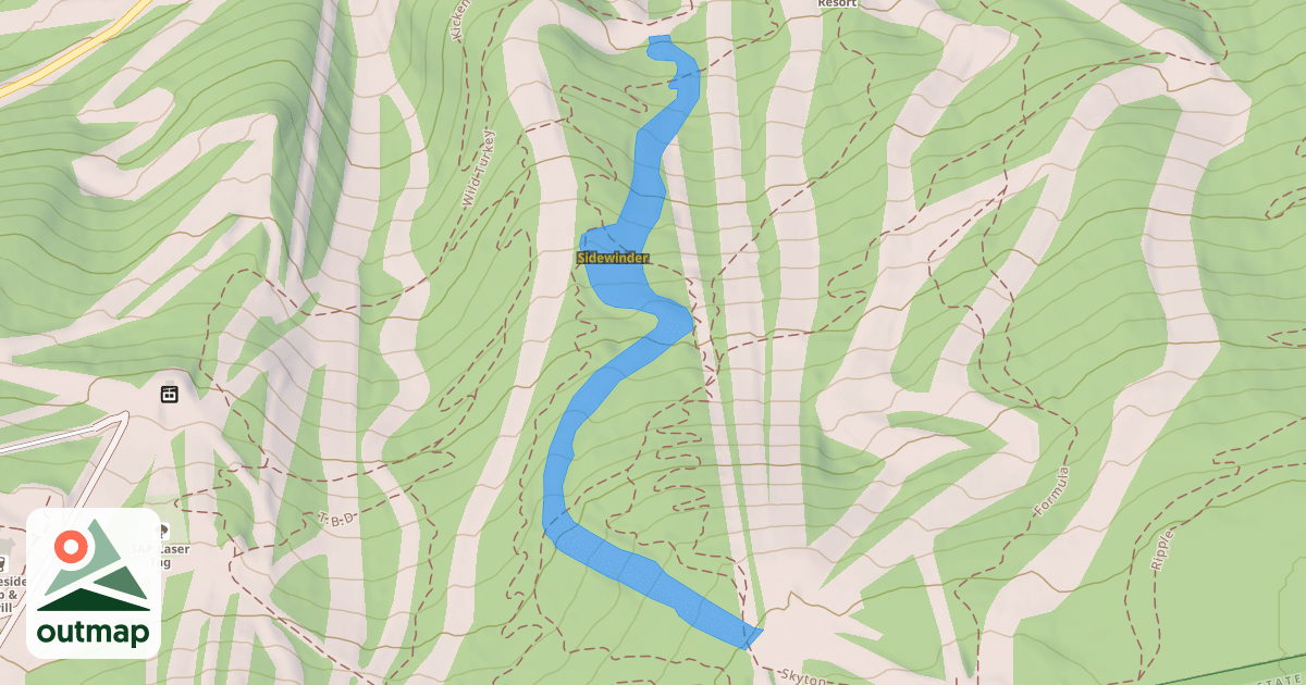 Map of Sidewinder